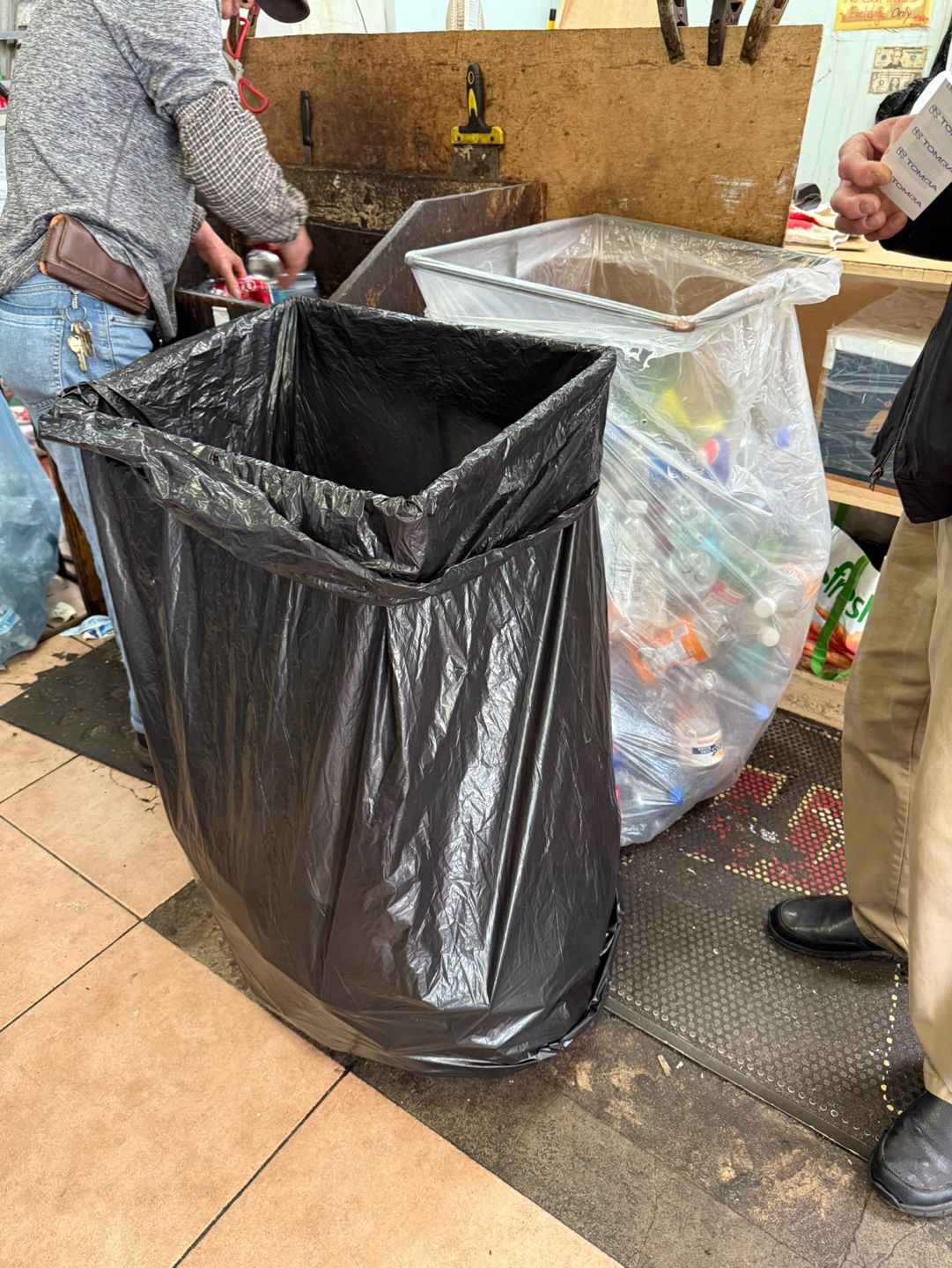Recyclable items collected